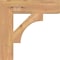 Ekena Millwork Westlake Block Smooth Bracket, Western Red Cedar, 3 1/2"W x 16"D x 16"H BKT04X16X16WTL05SWR - alternate 4